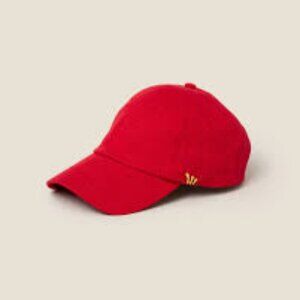 Chord Mary Orton Red Twill Baseball Hat NEW